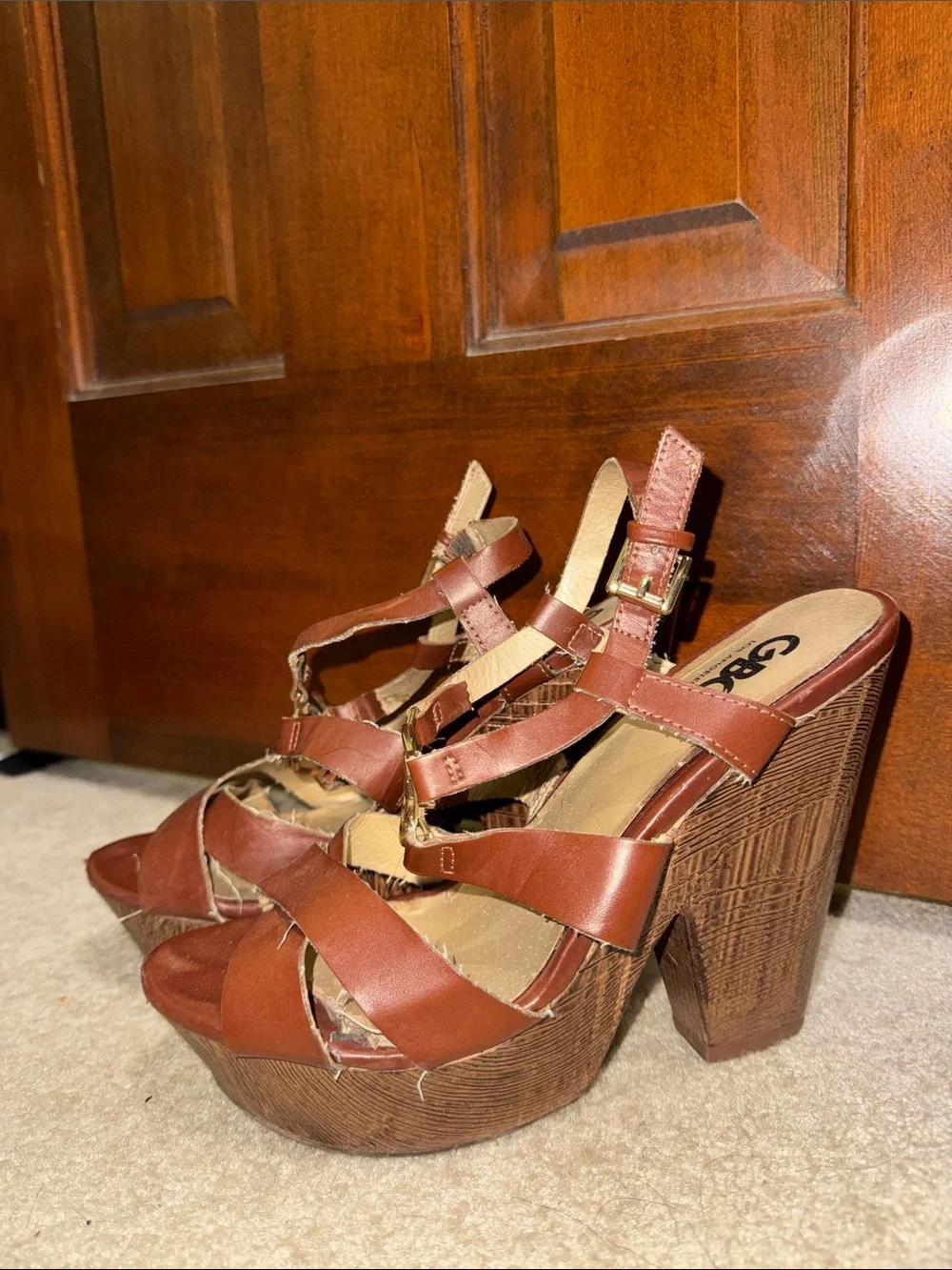 GBG Los Angeles brown leather